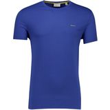 GANT - Contrast Logo T-Shirt - Zwart - Katoen