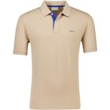 Gant - Poloshirt - Beige - Korte Mouwen - Heren
