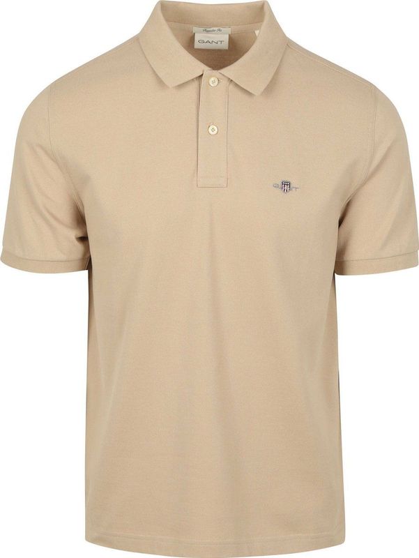 Polo GANT Men Reg Shield Ss Pique Polo Dry Sand 25-S