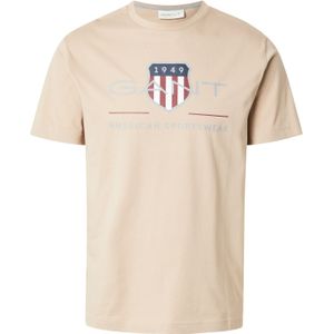 REG Archive SHIELD SS T-SHIRT, Dry Sand, L
