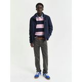 Gant Heavy Rugger Shield Polo - Navy Roze - Heren - Longsleeve