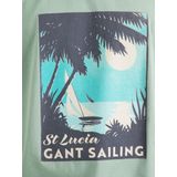 Gant - Placed Graphic - T-shirt - Katoen - Korte Mouwen