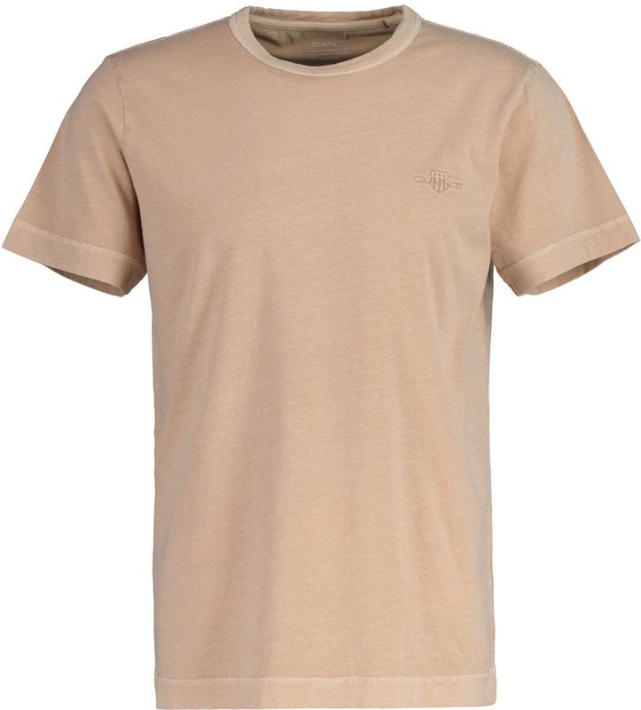 Gant - Sunfaded T-shirt - Beige - Korte Mouwen