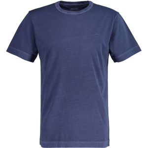 Gant - T-shirt - Donkerblauw - Katoen