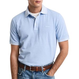 Slim Fit Poloshirt mit Label-Stitching