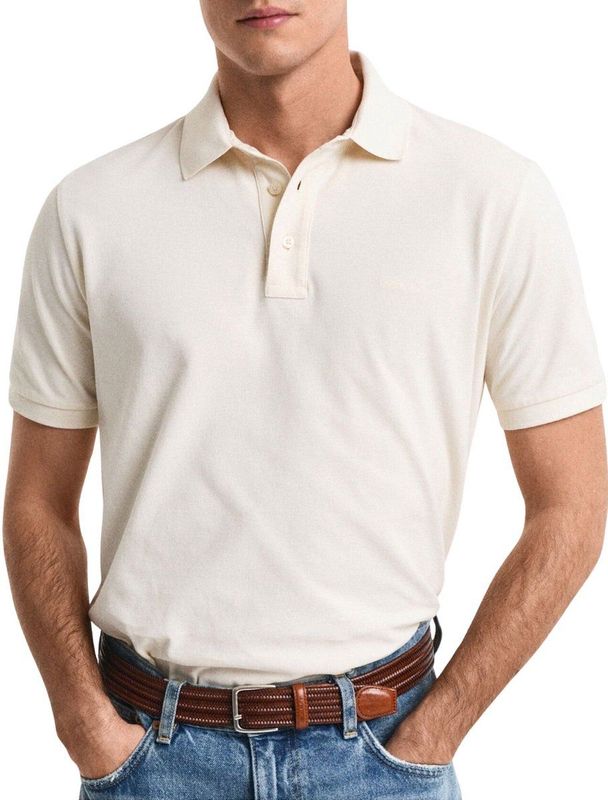 GANT - Sunfaded Ss Polo - Poloshirt - Fresh Blue - Katoen 100%