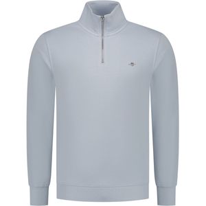 Gant - Shield Half Zip - Sweater - Lichtblauw