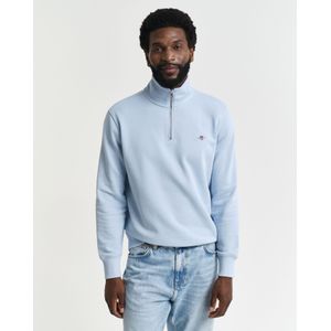 GANT REG SHIELD HALF Zip Sweat, Fresh Blue., S