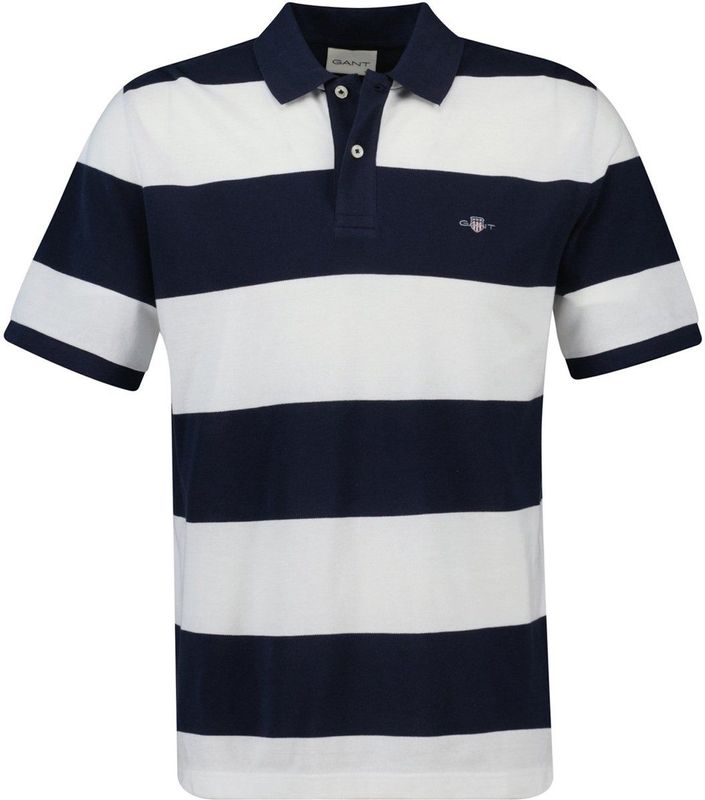 GANT - Poloshirt - Streepdessin - Katoen - Normale Pasvorm