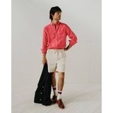 GANT - Relaxed Linen Ds Shorts - Crème - Korte Broeken