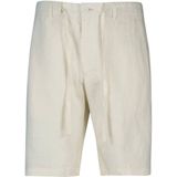GANT - Relaxed Linen Ds Shorts - Crème - Korte Broeken
