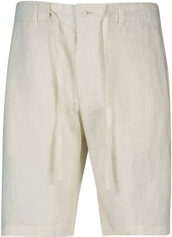 GANT - Relaxed Linen Ds Shorts - Crème - Korte Broeken