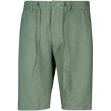GANT - Relaxed Linen Ds Shorts - Kalamata Green - Korte Broeken