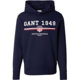 GANT Sweatshirt  donkerblauw / rood / parelwit