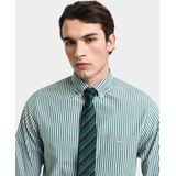 Gant - Casual Overhemd - Groen - 100% Katoen