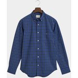 GANT Overhemd 'CLASSIC'  azuur / donkerblauw / lichtgroen