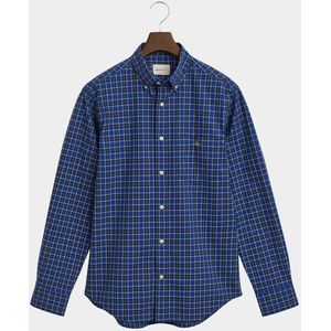 GANT Overhemd 'CLASSIC'  azuur / donkerblauw / lichtgroen