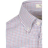 Gant - Casual Overhemd - Blauw Rood - Poplin - Heren