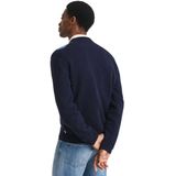 Gant - Argyle - Trui - Normale Pasvorm - Ronde Hals - Lamswol