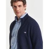 Gant - Vest Texture - Donkerblauw - Heren