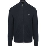 Gant - Vest Texture - Donkerblauw - Heren