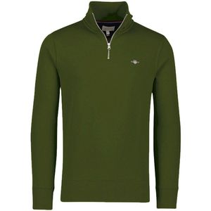 GANT REG Shield Half Zip Sweat, Country Green, XXL