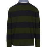 GANT - REG Chambray Stripe Heavy Rugger - Groen - Hemden
