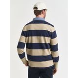 Gant - Sweatshirt - Katoen - Regular Fit - Geribde Mouwboorden