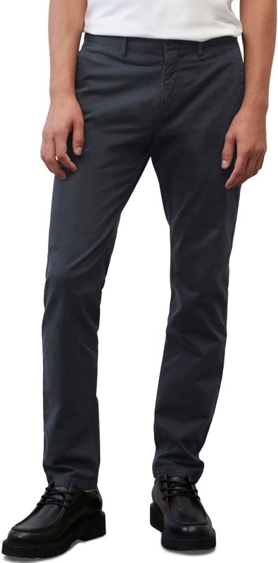 MARC O'POLO - Chino Broek - Zwart - Biologisch Katoen - Slim Fit