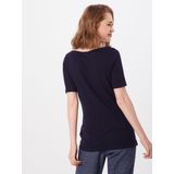 MARC O'POLO T-shirt Dames - Slub Jersey - Ronde Hals - Logoprint