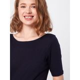 MARC O'POLO T-shirt Dames - Slub Jersey - Ronde Hals - Logoprint
