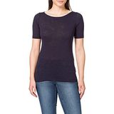 MARC O'POLO T-shirt Dames - Slub Jersey - Ronde Hals - Logoprint