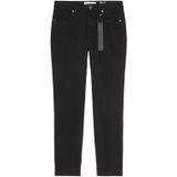 Marc O'Polo - Lulea - Capri Broeken - Zwart - Denim - 7/8 Lengte - Skinny