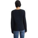 MARC OPOLO - Gebreide Trui - V-Hals - Biologisch Katoen - Zacht Draagcomfort