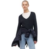 MARC OPOLO - Gebreide Trui - V-Hals - Biologisch Katoen - Zacht Draagcomfort