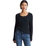 MARC OPOLO - Gebreide Trui - V-Hals - Biologisch Katoen - Zacht Draagcomfort