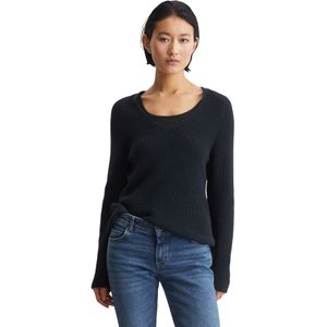 MARC OPOLO - Gebreide Trui - V-Hals - Biologisch Katoen - Zacht Draagcomfort