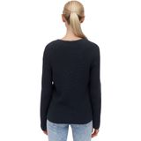 Marc O'Polo - Gebreide Trui - Zwart - Biologisch Katoen