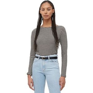 T-Shirt Marc O'Polo Women B01219652597 Longsleeve Multi Black-XS