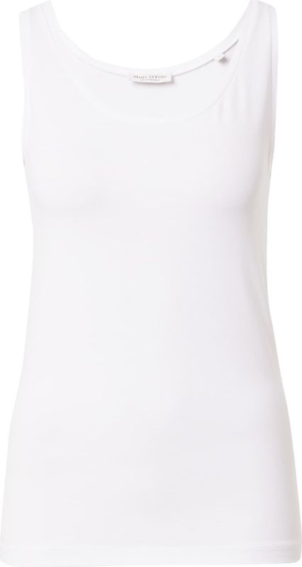 Marc O'Polo - Tanktop - Wit - Van duurzaam katoen