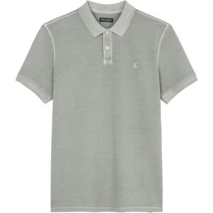 Marc O'Polo - Poloshirt - Korte Mouwen - Biologisch Katoen - Blauw
