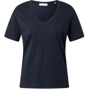 Design - T-shirt - Effen - Jersey - V-hals - Kwartmouw - Normale Pasvorm