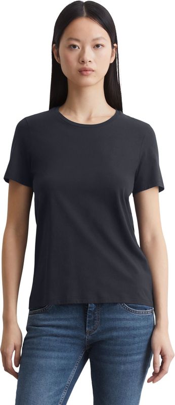 Marc O'Polo - T-shirt - Manic Midnight - Korte Mouwen - Ronde Hals