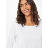 Marc O'Polo - Shirt - Wit gemêleerd - Lange Mouw - Ronde Hals