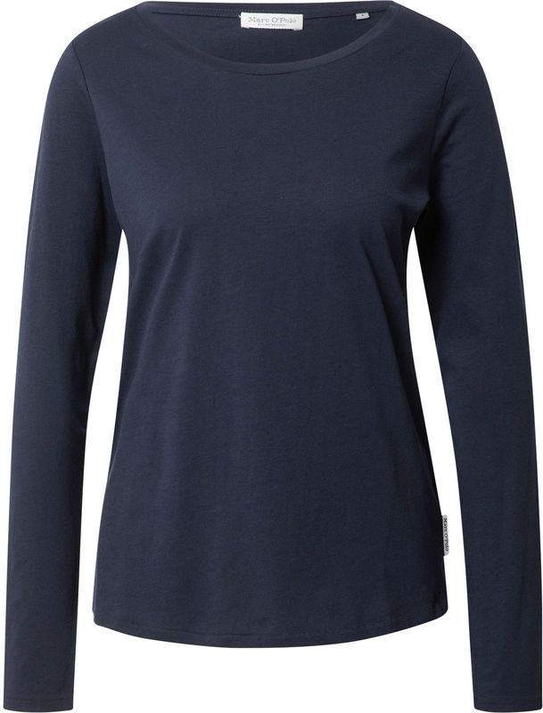 MARC O'POLO - Shirt - Effen - Katoen - Lange Mouwen