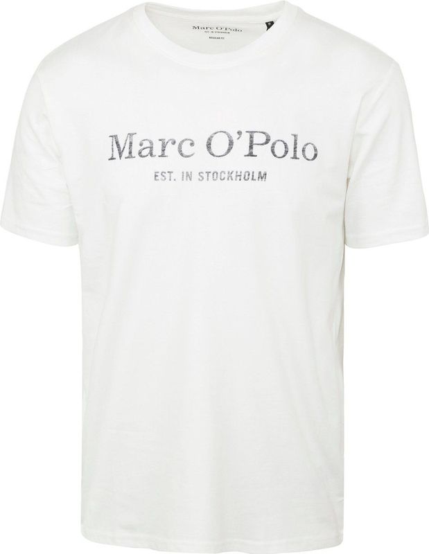 Marc O'Polo - T-shirt - Katoen - Korte Mouwen - Duurzaam