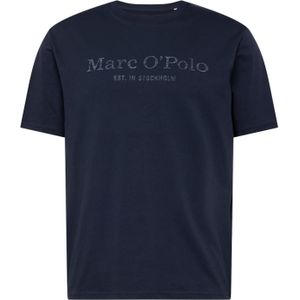 Marc O'Polo - T-shirt - Blauw - 100% Katoen
