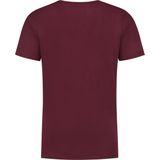 Marc O'Polo - B21201251054 - T-Shirt - Rood - Katoen - Korte Mouwen