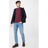 Marc O'Polo - B21201251054 - T-Shirt - Rood - Katoen - Korte Mouwen