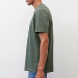 Marc O'Polo - Poloshirt - Donkergroen - Kwartmouw - Normale Pasvorm